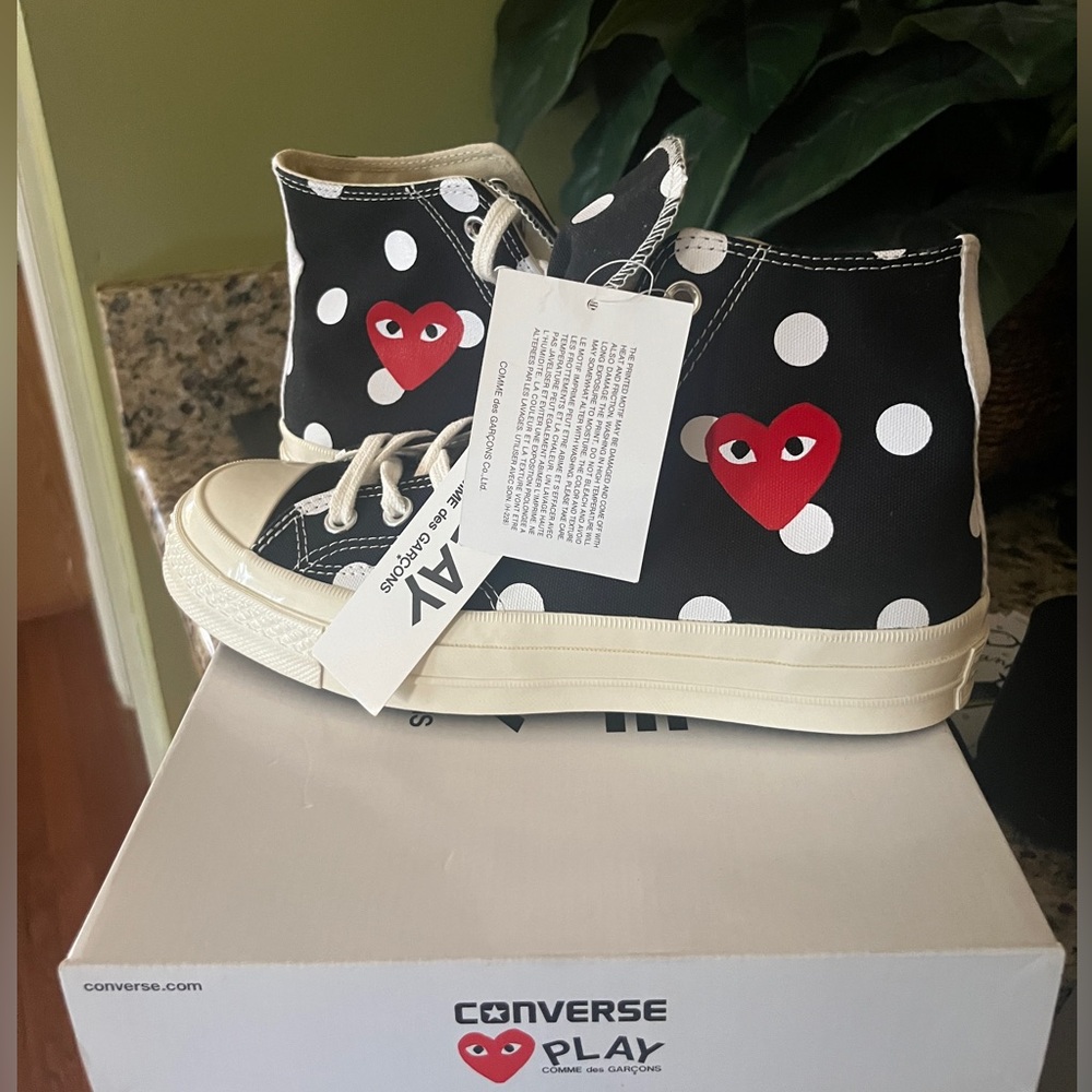 Brand new Comme Des Garcon Converse